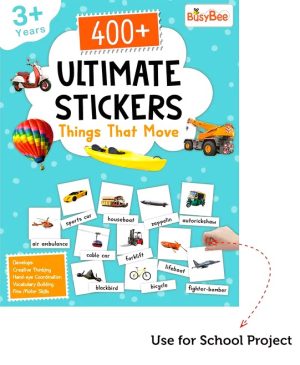 400  Things that Move Stickers